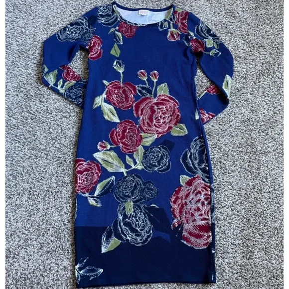 LuLaRoe | Dresses | Lularoe Elegant Debbie | Poshmark